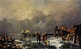 Des Canvas Paintings - Ufer des zugefrorenen Meeres